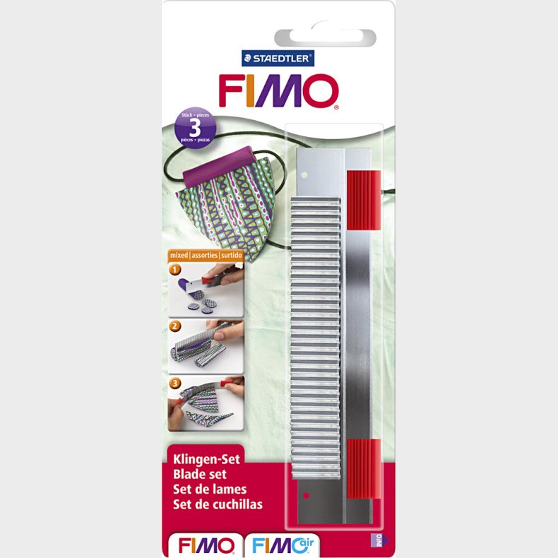 Fimo - Cutter Blades St - Knive - 3 Stk - Staedtler