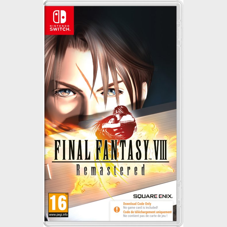 Final Fantasy Viii Remastered - Kode I Boks  - Nintendo Switch