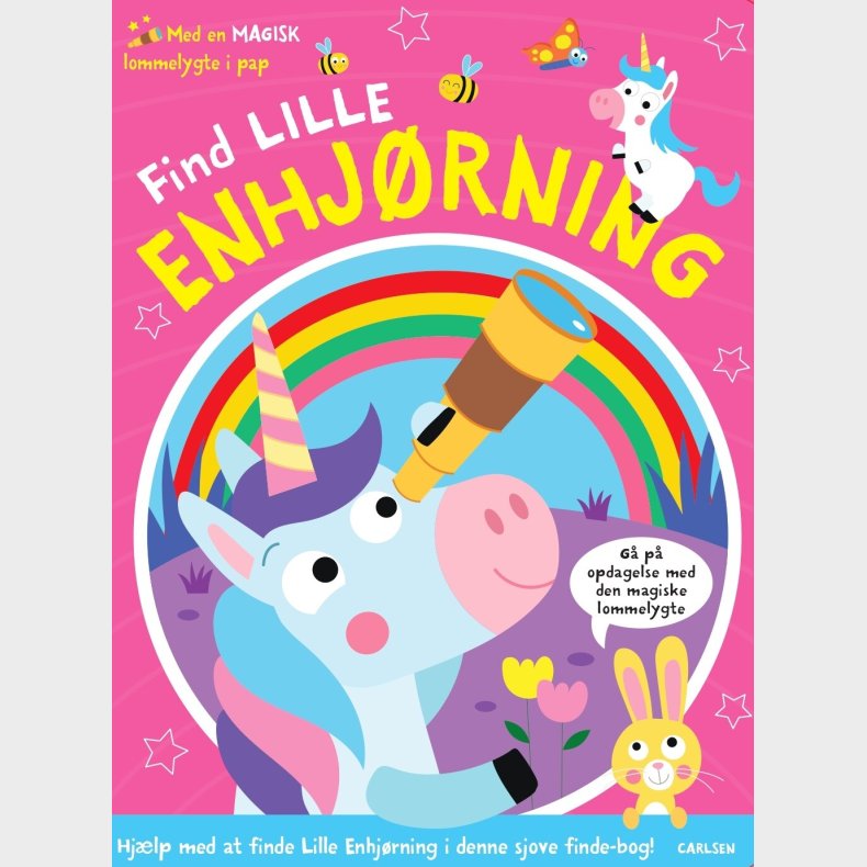 Find Lille Enhj�rning - Med En Magisk Lommelygte - Bog