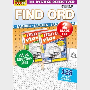 Find Ord Samling - Tankesport - Bog