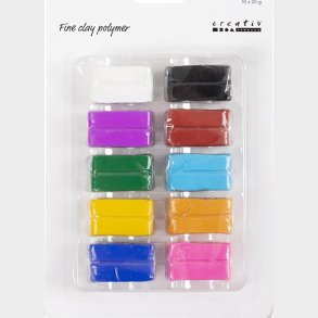 Fine Clay Polymer - Colorful - 10x20 G