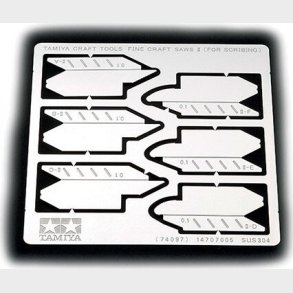 Tamiya - Fine Craft Saws Ii - For Scribing - 74097