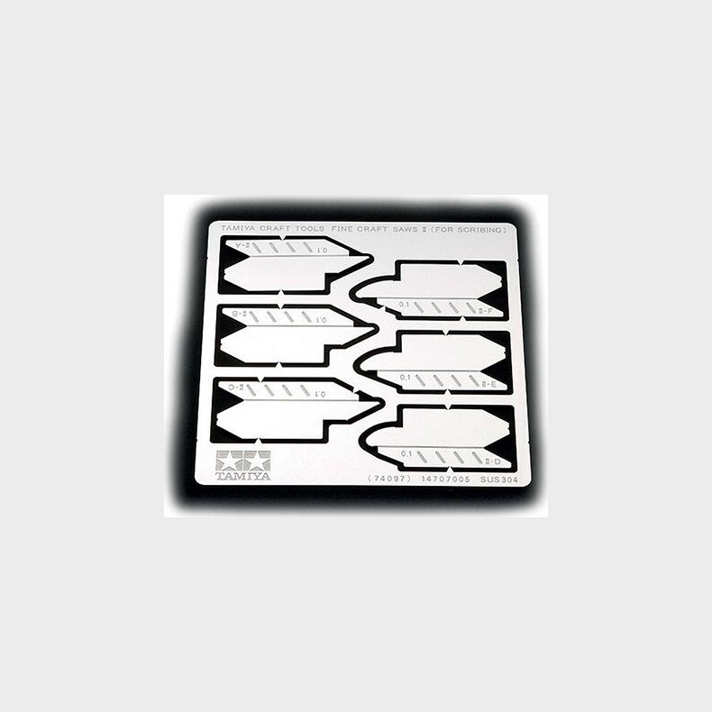 Tamiya - Fine Craft Saws Ii - For Scribing - 74097