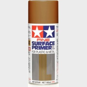 Tamiya - Fine Surface Primer Spray L - Oxide Red 180 Ml - 87160