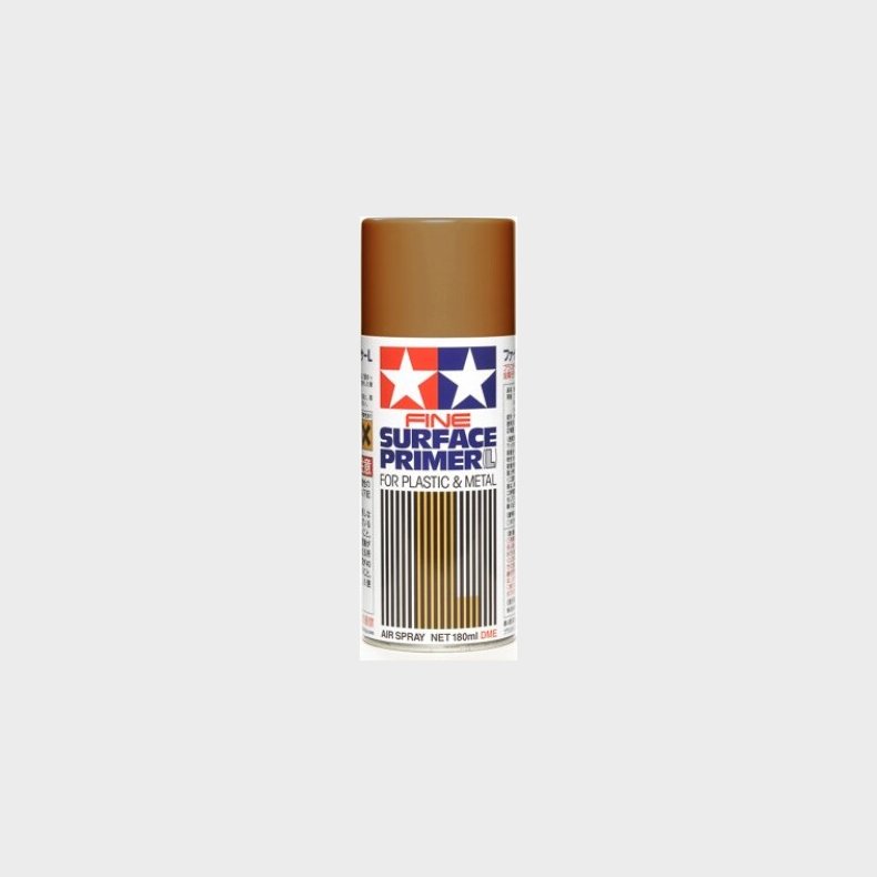 Tamiya - Fine Surface Primer Spray L - Oxide Red 180 Ml - 87160