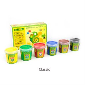 koNORM | Fingermaling - 6 x 150 gram Classic