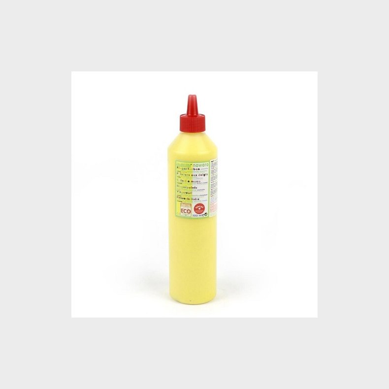 koNORM | Fingermaling i flaske - 500 ml. Gul