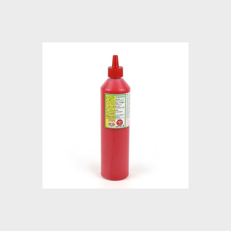 koNORM | Fingermaling i flaske - 500 ml. Rd