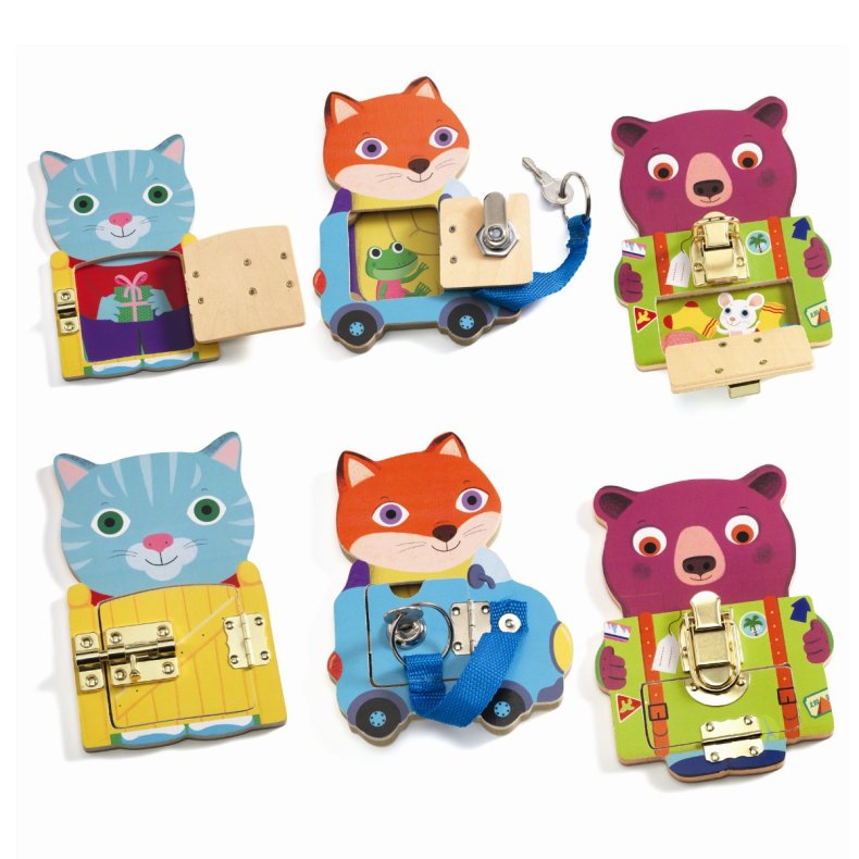 Djeco | Finmotorisk lringsspil - Locktou