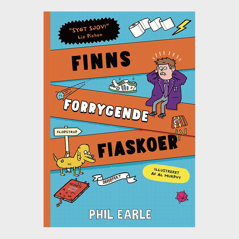 Finns Forrrygende Fiaskoer - Phil Earle - Bog