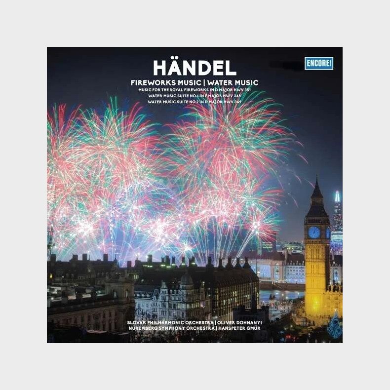 Hndel - Fireworks Music / Water Music - Vinyl Lp