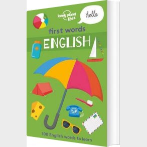 First Words: English - Lonely Planet Kids - English book