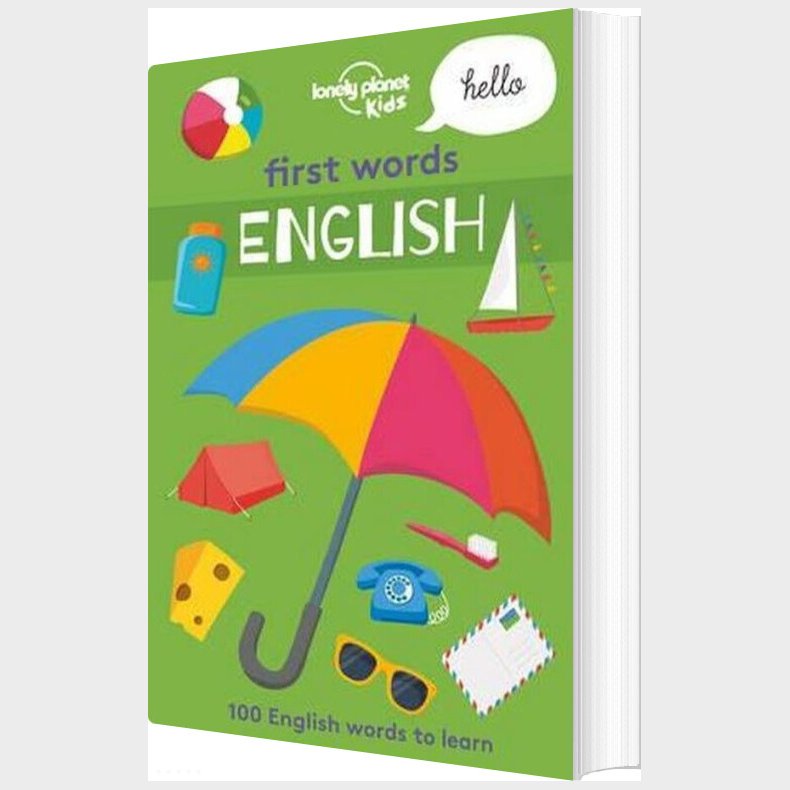 First Words: English - Lonely Planet Kids - English book
