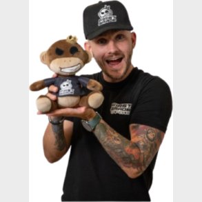 Firstgrade - Monkey Bamse - 20 Cm - Eiqu Miller