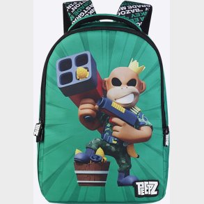 Firstgrade - Monkey Peepz Backpack - Grn