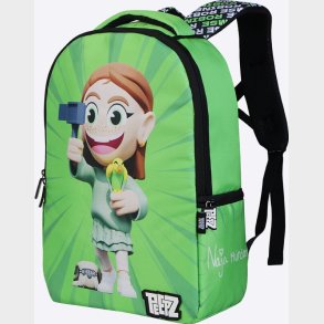 Firstgrade - Naja Mnster Peepz Backpack2.0 - Green - 46 Cm X 28.5 Cm X 12.5 Cm