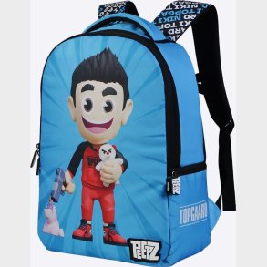 Firstgrade - Niki Topgaard Peepz Backpack - Blue - 46 Cm X 28.5 Cm X 12.5 Cm
