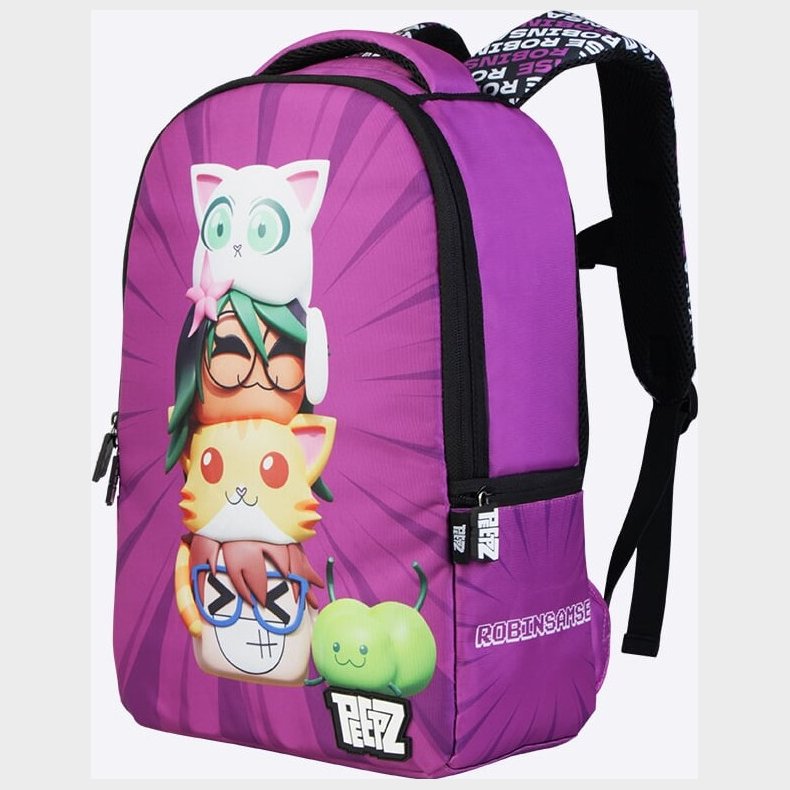 Firstgrade - Robinsamse Peepz Backpack - Lilla