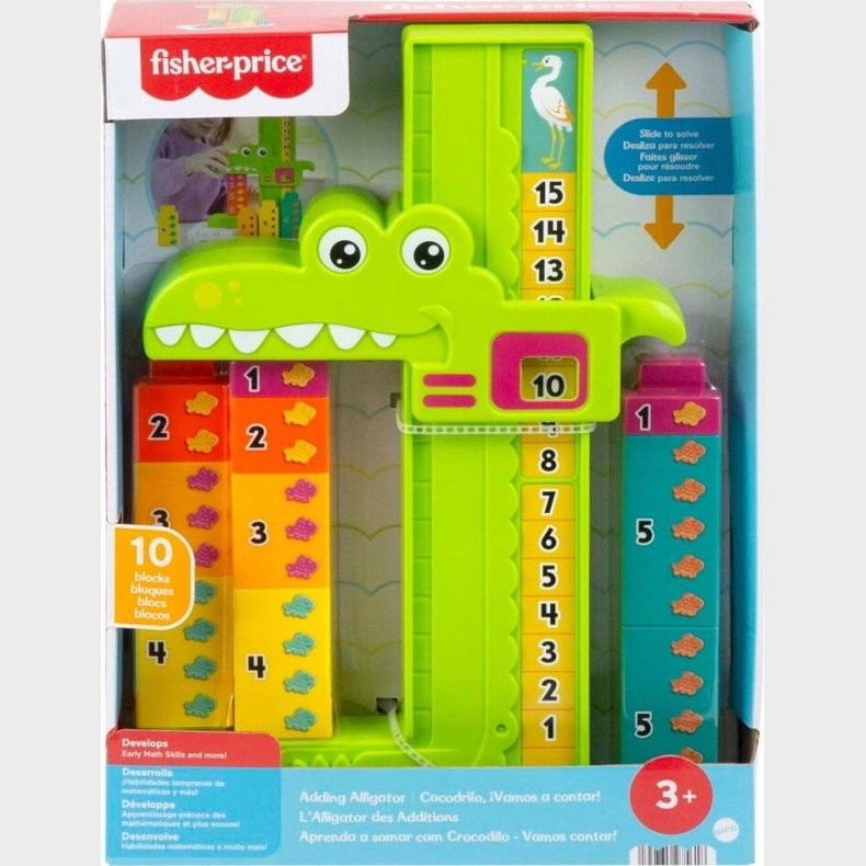 Fisher-price - Adding Alligator - Lringslegetj