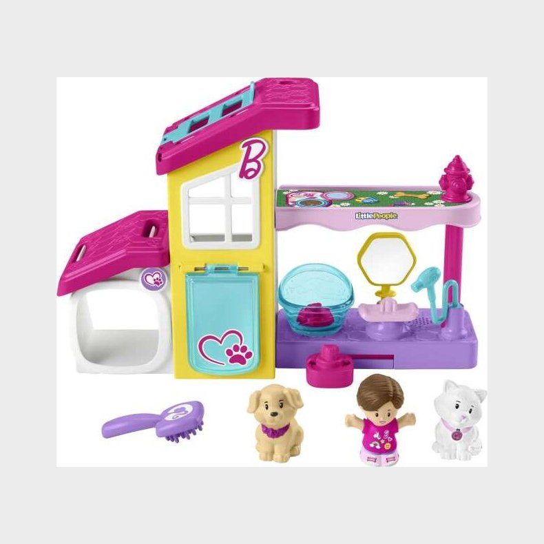Fisher Price - Little People - Barbie Play And Care Pet Spa