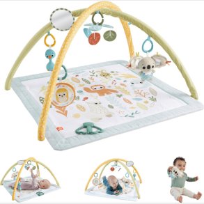 Fisher Price - Aktivitetstppe - Simply Senses Newborn Gym (hrb15)
