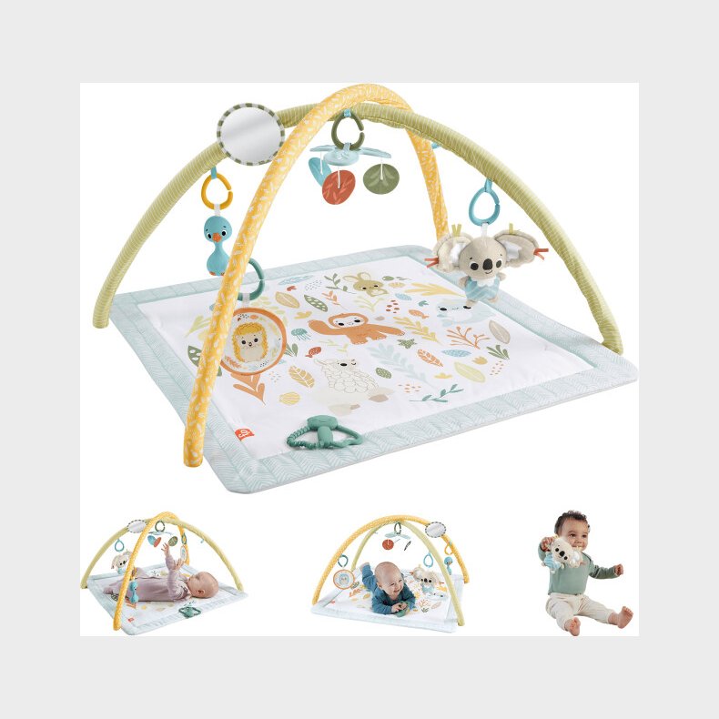 Fisher Price - Aktivitetstppe - Simply Senses Newborn Gym (hrb15)