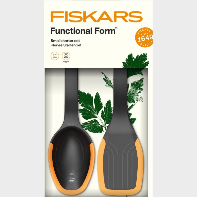 Fiskars - Functional Form - K�kkens�t Med 2 Dele - Palet & Ske