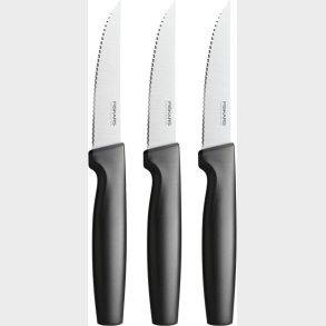 Fiskars - Functionalform Steak Knivst, 3 Dele