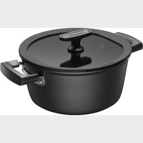 Fiskars - Hard Face - Gryde Med L�g - Non-stick - Induktion