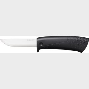Fiskars - Pro Builder's Knife With Sharpener - Kniv Med Knivsliber
