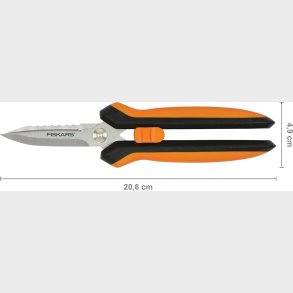 Fiskars - Solid Snip Sp320 - Multi Havesaks