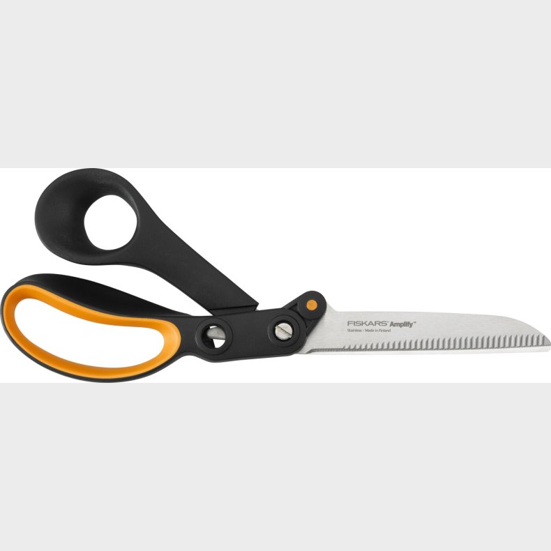 Fiskars - Pro Serrated Hardware Scissors - Savtakket - 24 Cm