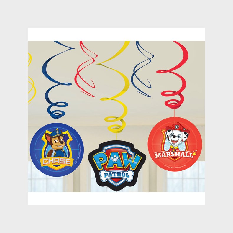 Paw Patrol dekorationer