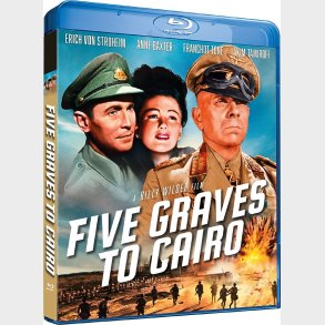 �rkenens Hemmelighed / Five Graves To Cairo - Blu-Ray