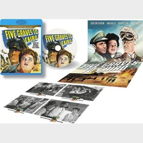 �rkenens Hemmelighed / Five Graves To Cairo - Limited Edition - Blu-Ray