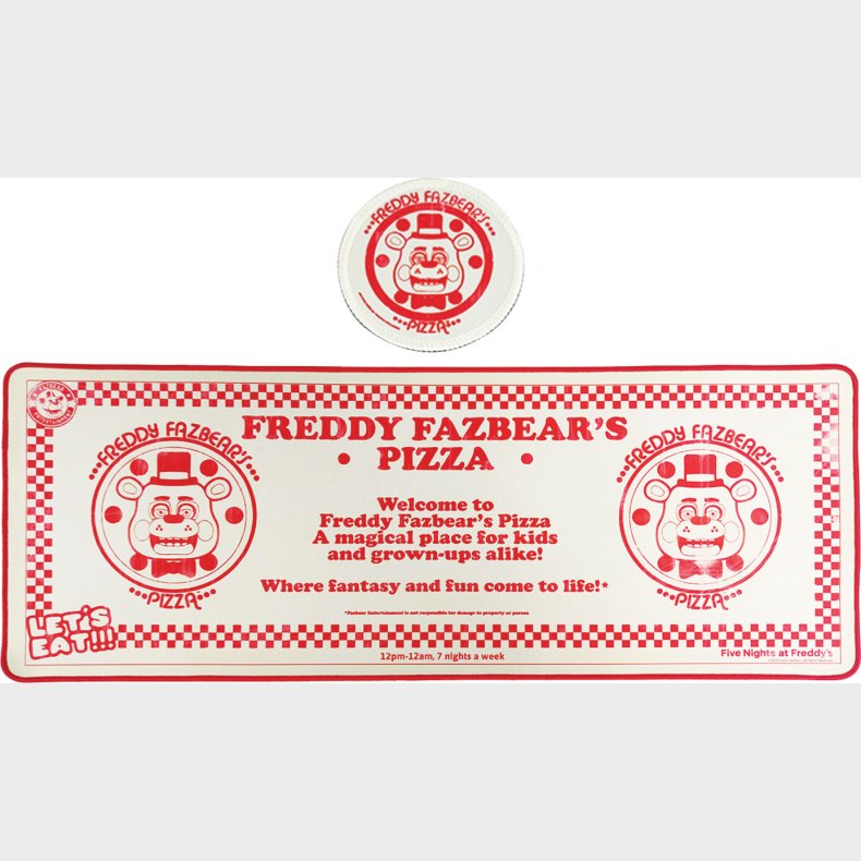 Five Nights At Freddy's Desk Pad & Coaster Set