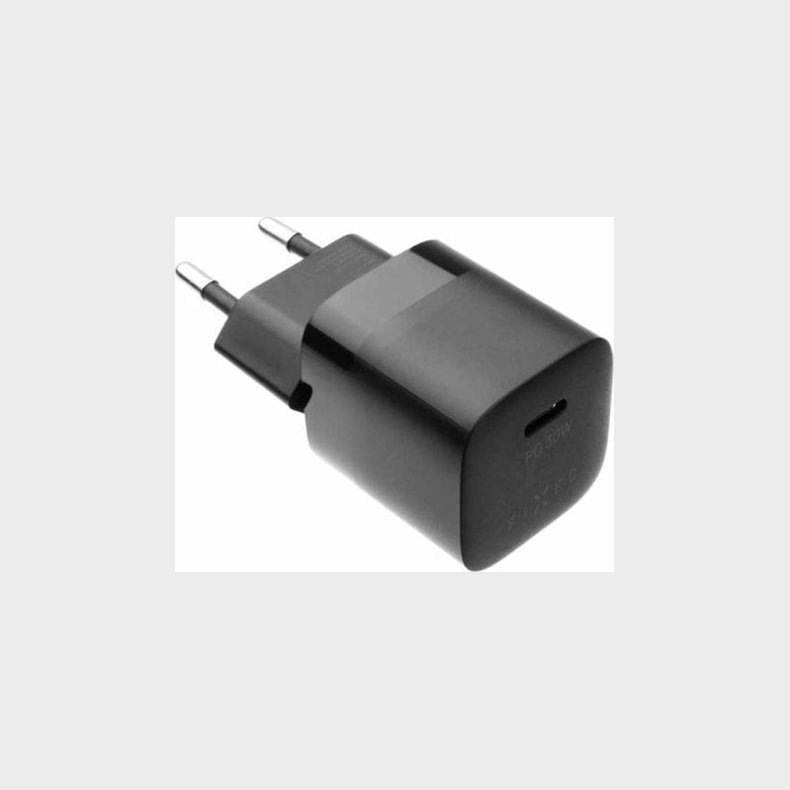 Fixed - Mini Oplader Usb-c Pd 30w Sort