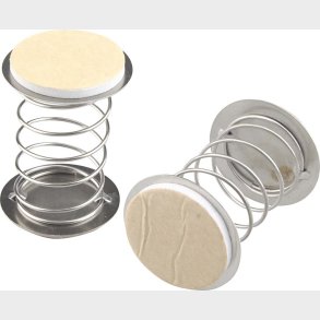 Fjeder - H 5,5 Cm -  3 Cm - 20 Stk.