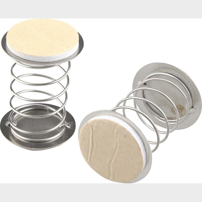 Fjeder - H 5,5 Cm -  3 Cm - 20 Stk.