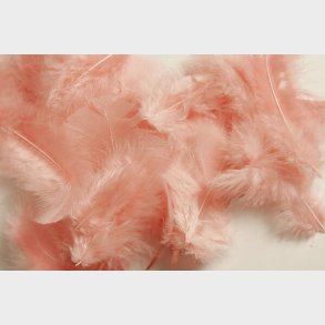 Fjer - 5-8 Cm - 7 G - Lyserd