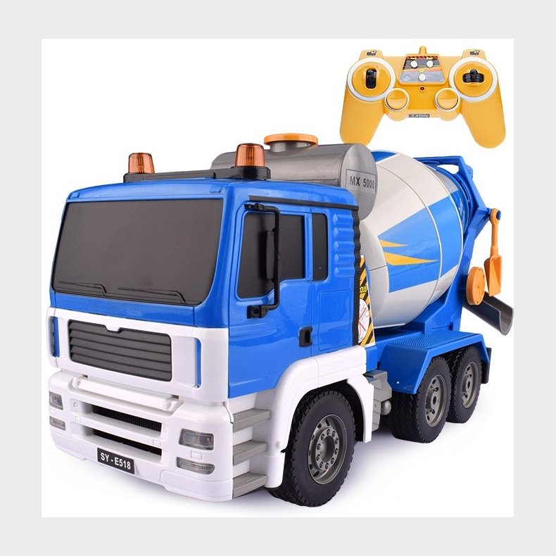 Fjernstyret Betonblander Lastbil med lys og lyd 1:20, 2.4G