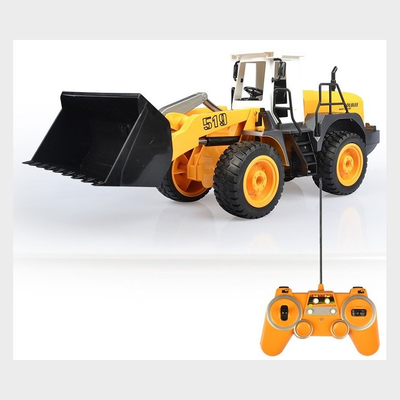 Fjernstyret bulldozer med lys og lyd 1:20. 2.G