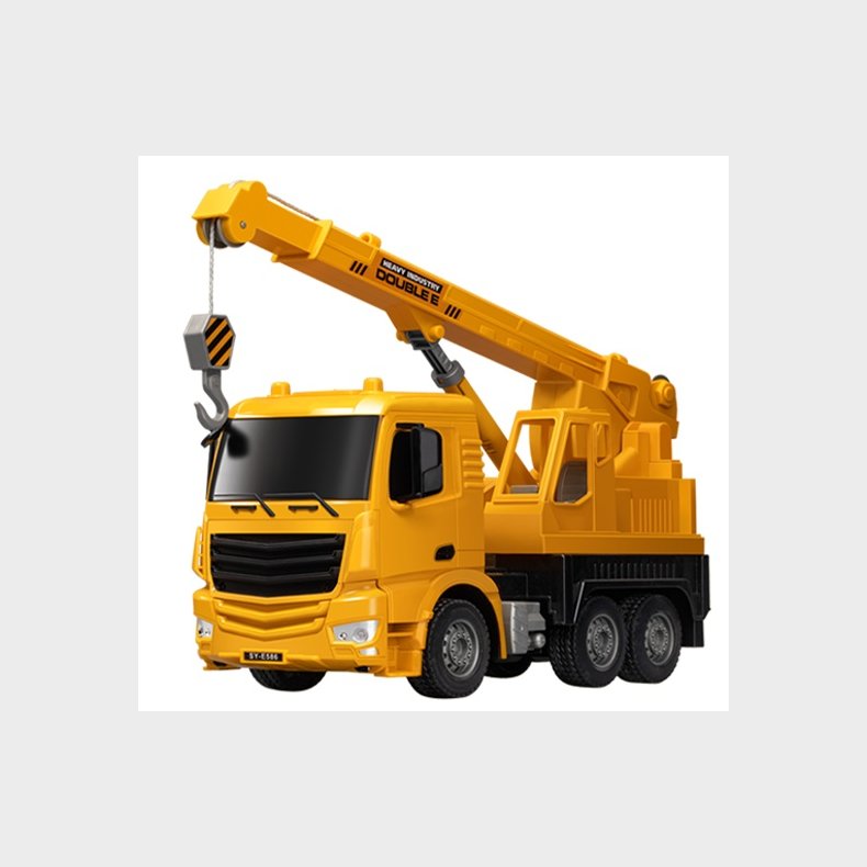 Fjernstyret Lastbil med kran 1:26