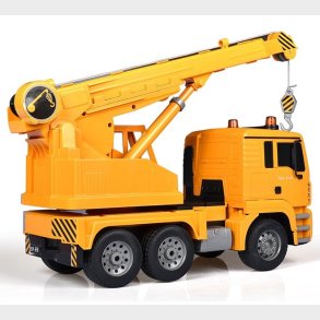 Fjernstyret Mobilkran 1:20 med lys og lyd 2.4G