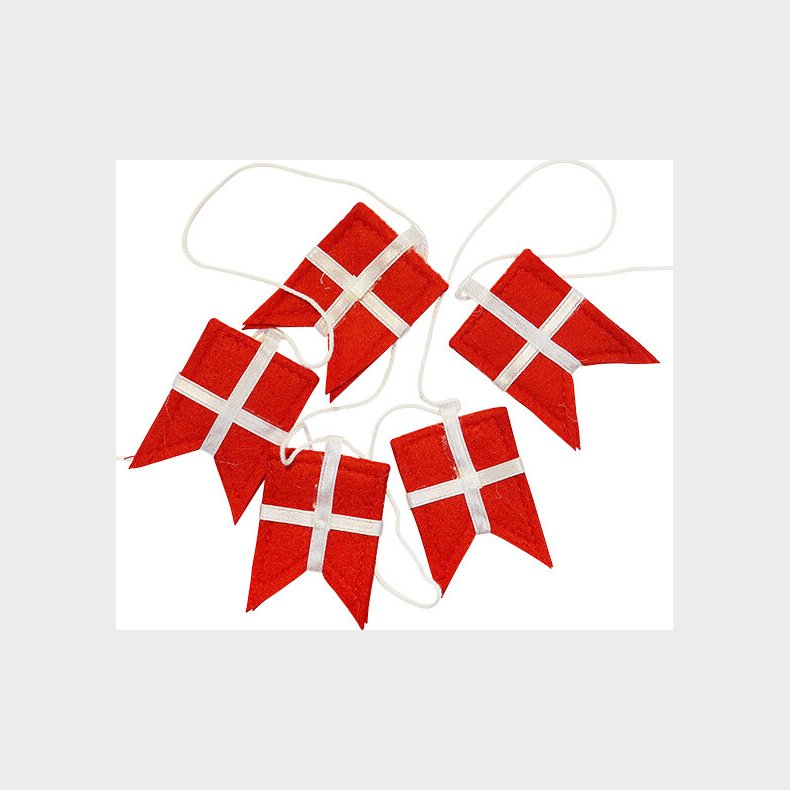 Flagguirlande - Filt - 8 Flag - 2 Meter - Scanseason