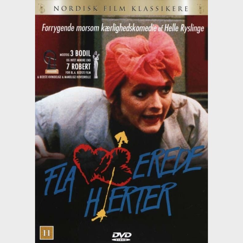 Flamberede Hjerter - DVD - Film