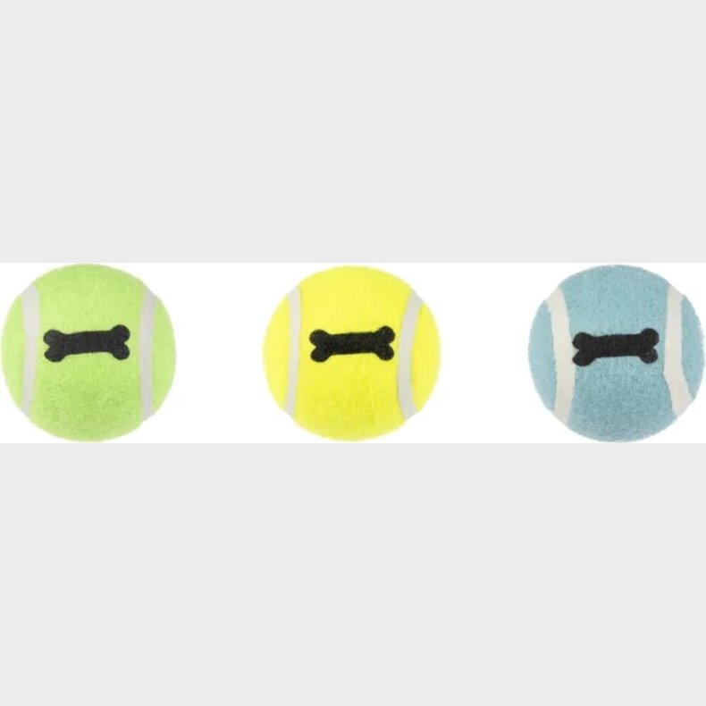 Flamingo - Legetj Til Hund - Smash Tennisbolde - 6.5 Cm 3stk