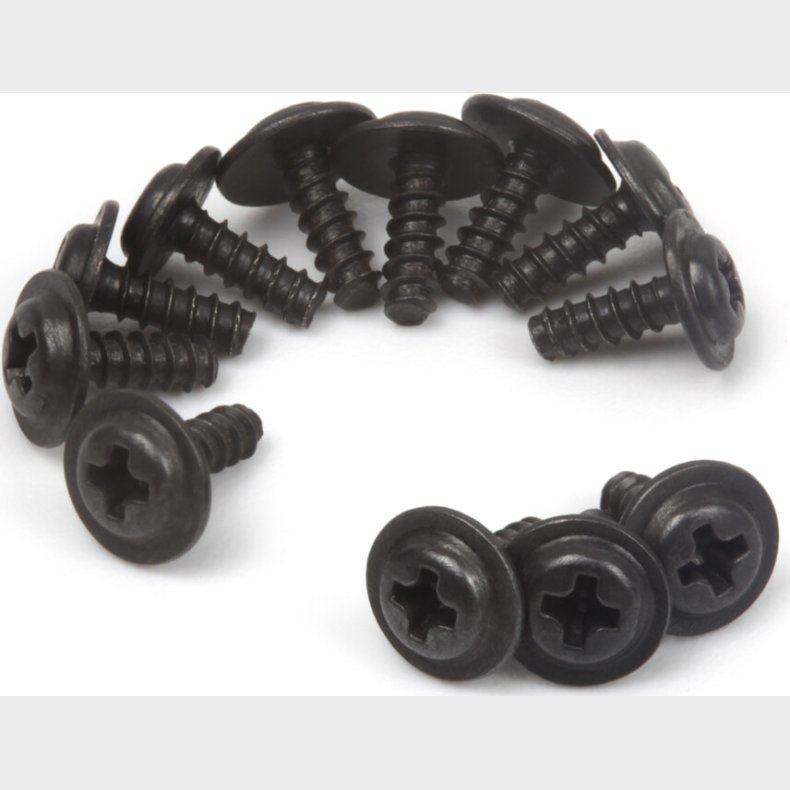 Flange Tapping Screws Pwao2.3�7mm (12pcs) - 540462 - Blackzon