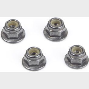 Flanged Lock Nut M3 (4pcs) - Mv150529 - Maverick Rc