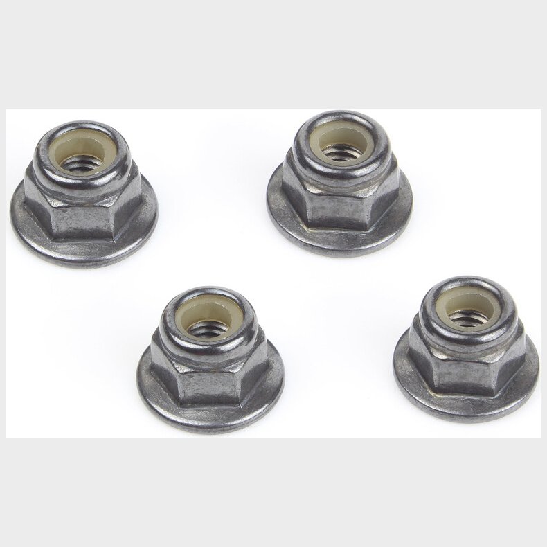 Flanged Lock Nut M3 (4pcs) - Mv150529 - Maverick Rc